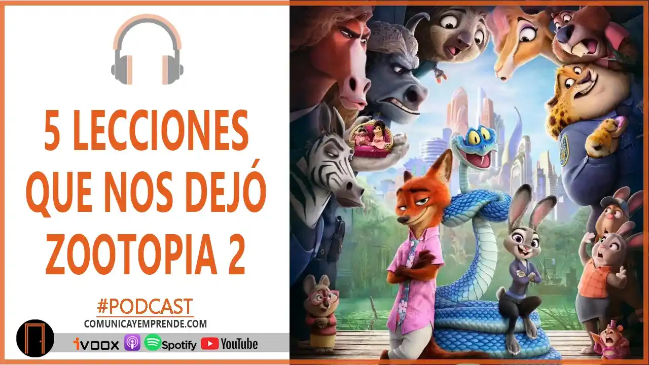 5 LECCIONES que nos dejó la película: “Zootopia 2” (2025) | Episodio 147