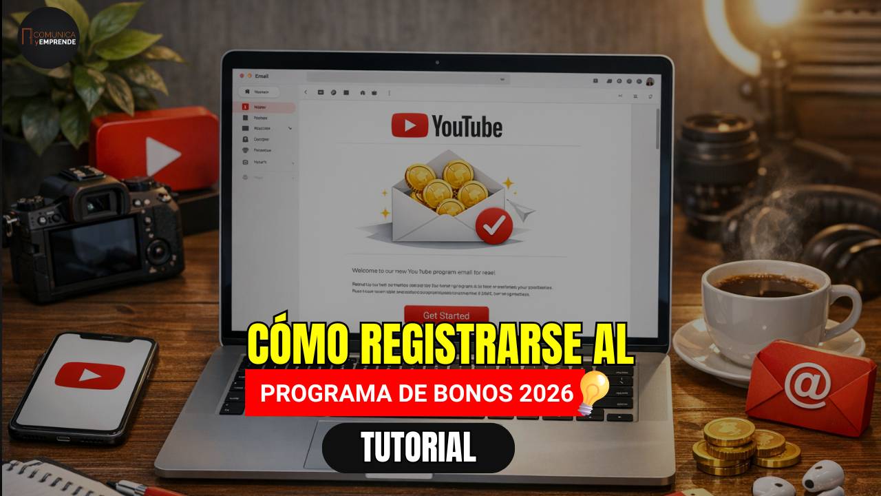 Me llegó esto de YouTube… y SÍ es real | Tutorial para Registro al programa de bonos 2026
